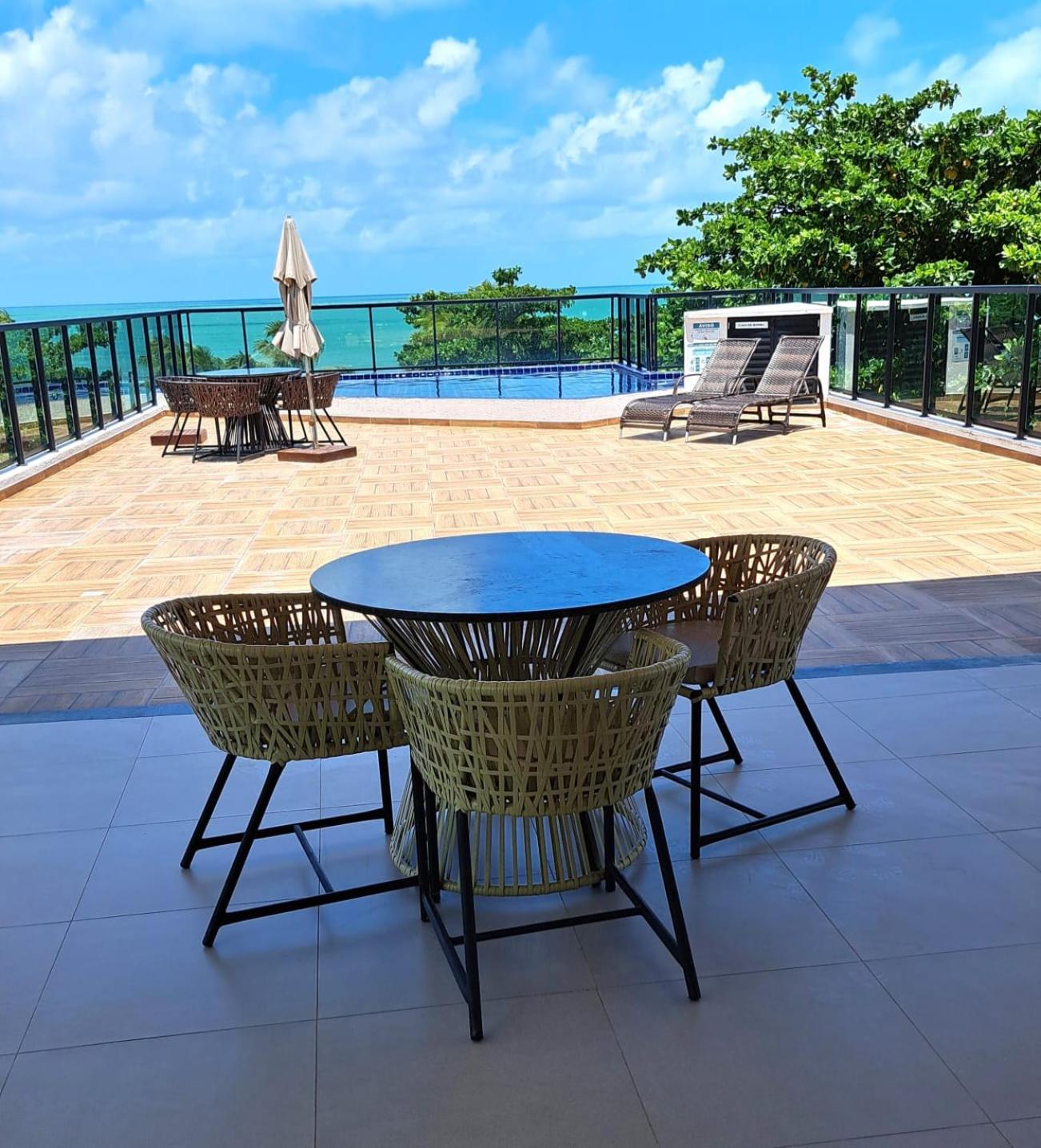Lindo Flat no Residencial Maraca Beach Porto de Galinhas Exterior foto
